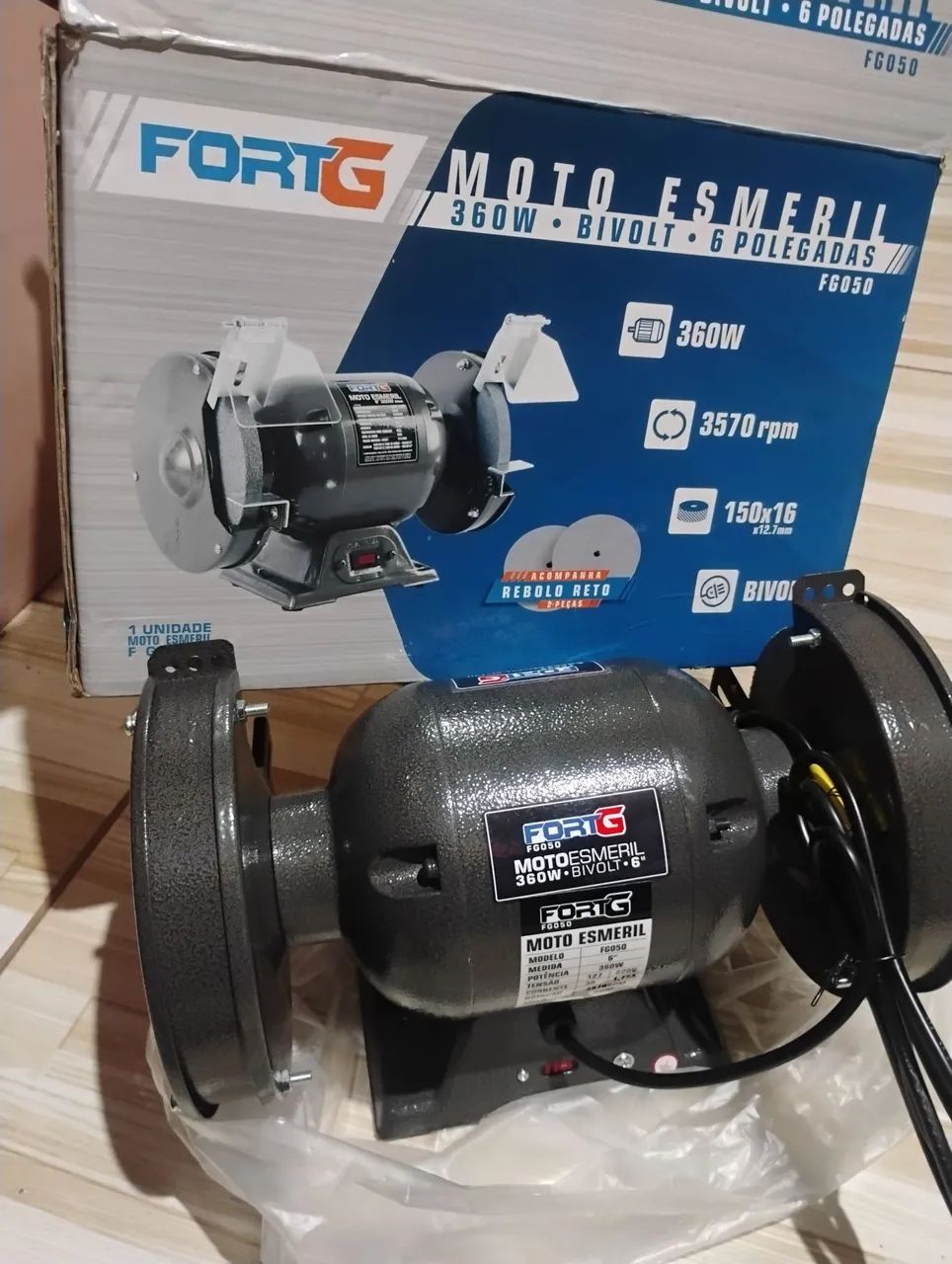 Esmeril FortG 360w - Foto 2