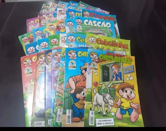 Lote revista em quadrinhos Turma da Mônica
