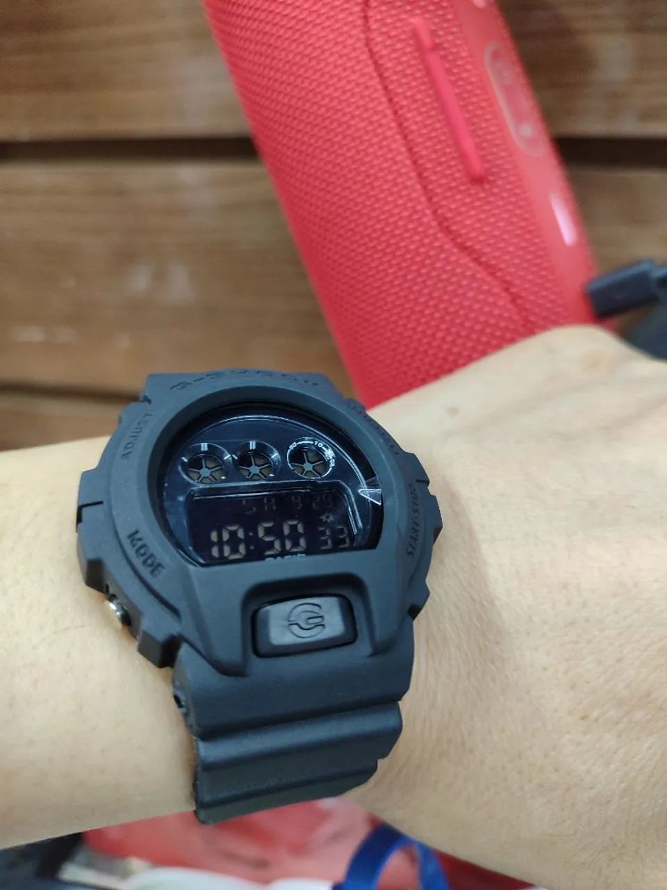 Relógio Gshock masculino pulseira de borracha 