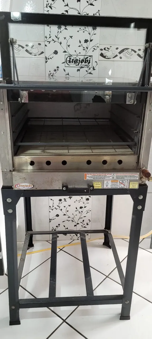 Forno Roma Itajobi 62x62 Cm Refratário A Gás