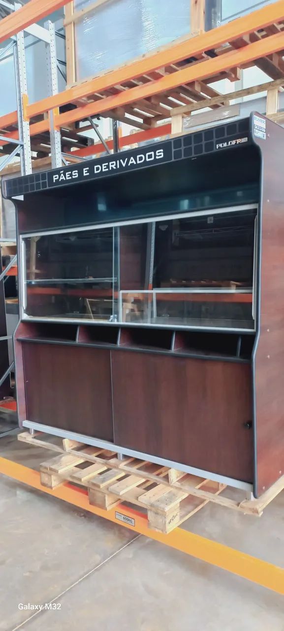Balcão Expositor para Pães e Derivados