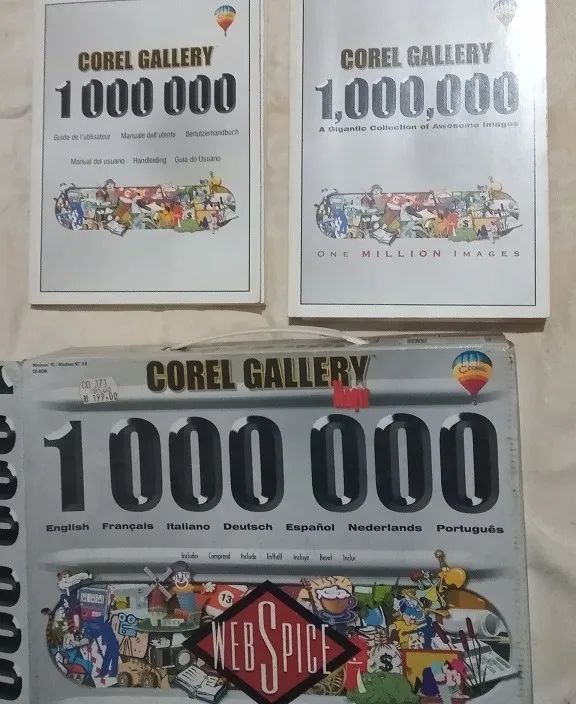 Corel Gallery 1 Milhão De Imagens 1998 - Edição Completa - Foto 3