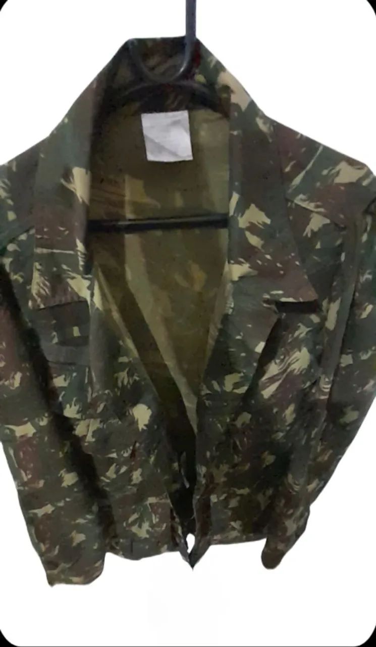 JAQUETA CASACO CAMUFLADO ROUPA UNIFORME GG NOVA. - Foto 3