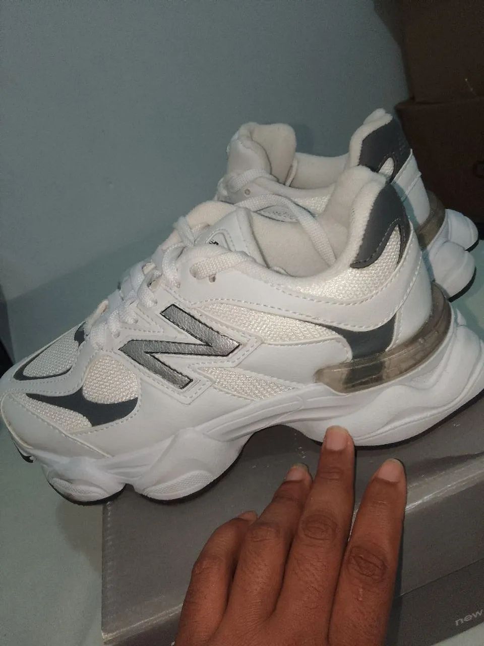 Tênis New Balance 990 Branco - Foto 3