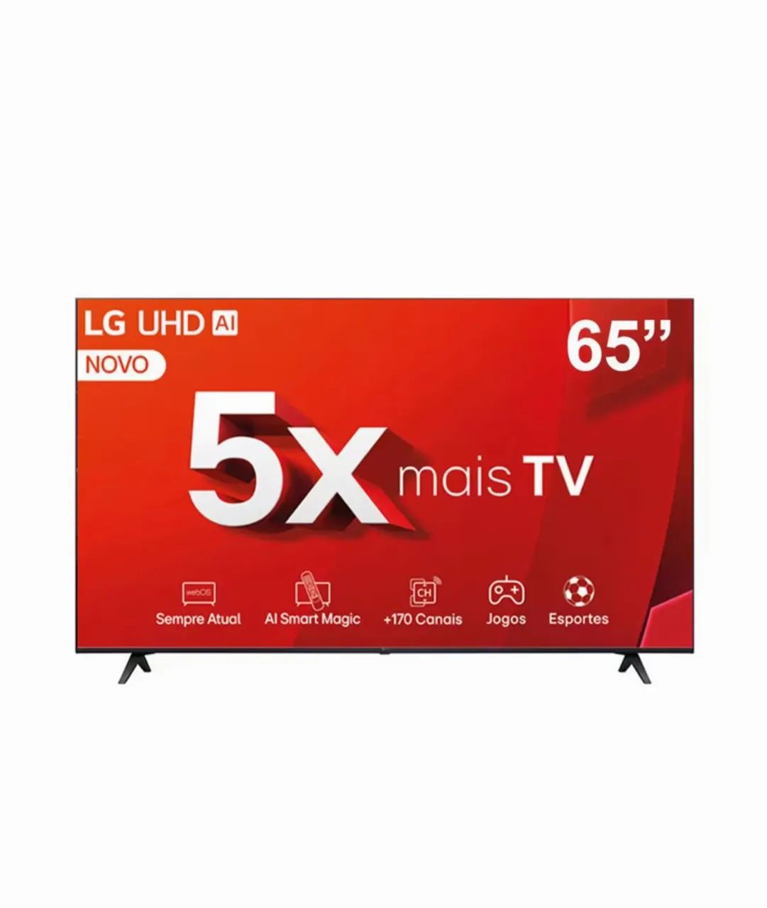 Smart TV 65 Ultra HD 4K LG com Processador a5 Ger7 AI, Alexa, Wi-Fi, Bluetooth e HDMI - Foto 2