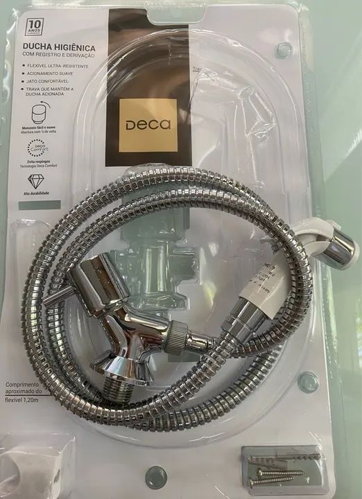 VD ou TR! Ducha Higiênica Chuveirinho P/ Banheiro Original Deca, Pouco Usada. - Foto 2