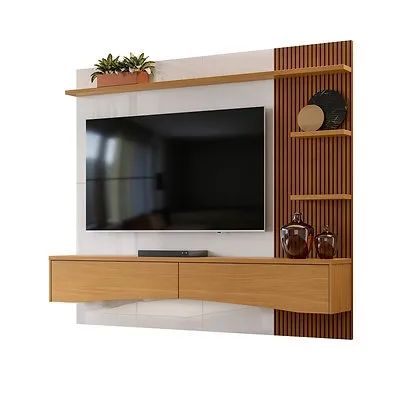 Painel Europa 2 gavetas para TV até 65' - Entrega e montagem grátis p/ Fortaleza