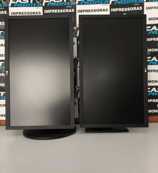Monitor LG 22" vira na vertical e horizontal e regulagem de altura