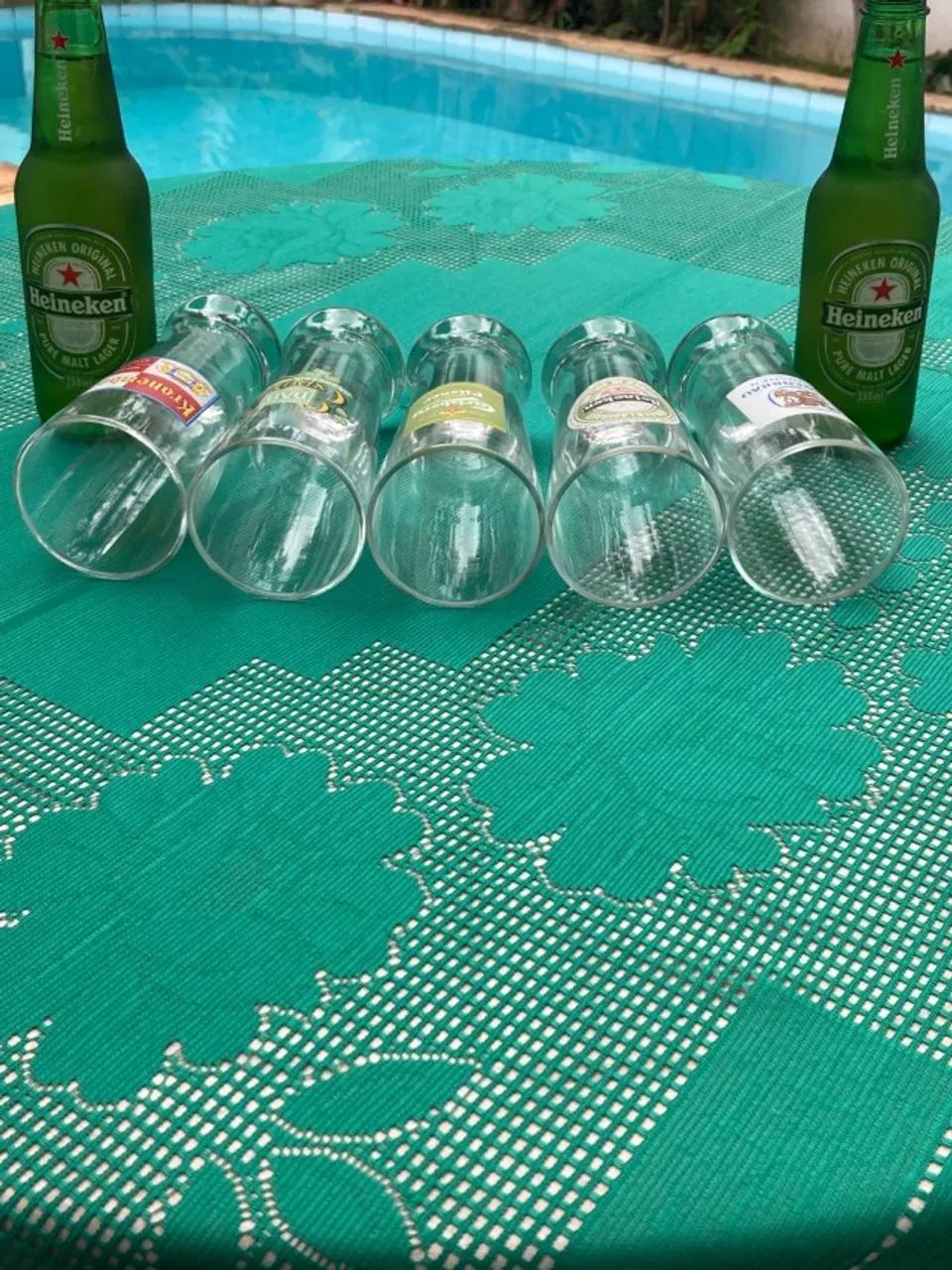 Jogo de 5 copos tulipa cerveja/chopp - Foto 5