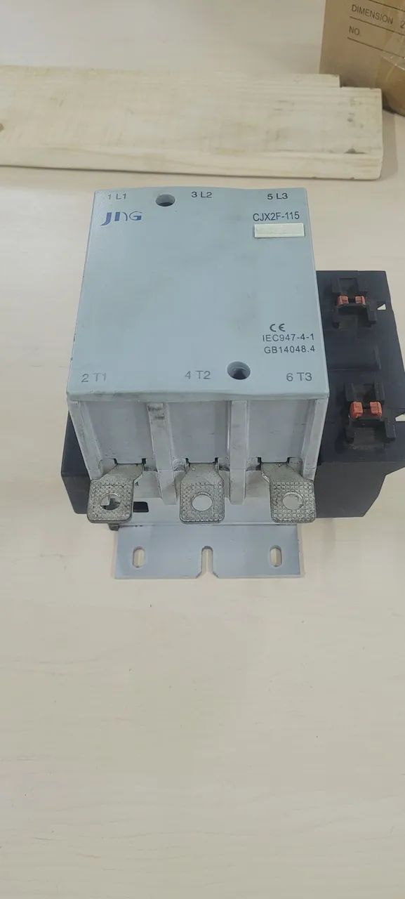 Contator tripolar 115a JNG - Foto 3