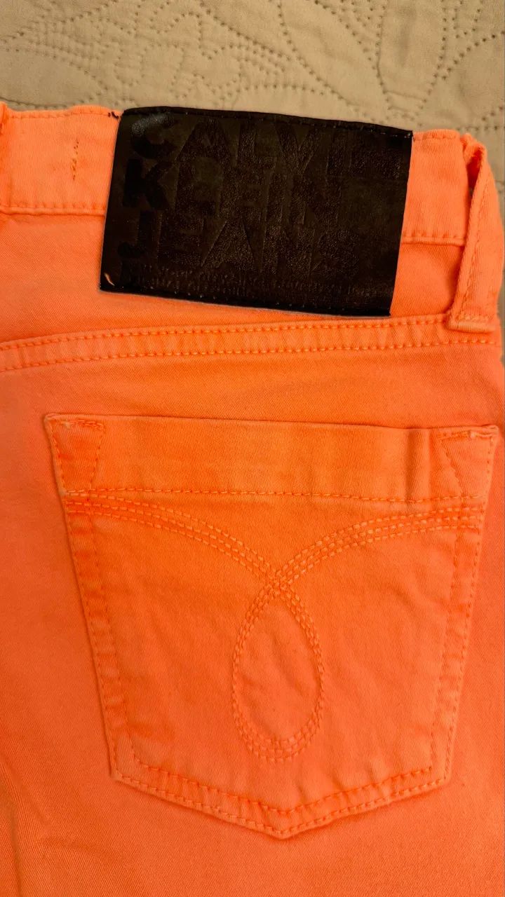 Calça jeans Calvin Klein feminina - Foto 5