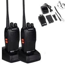 Par Rádio Comunicador Portátil 4 Km Vigiar Empresas Escolas - Foto 3