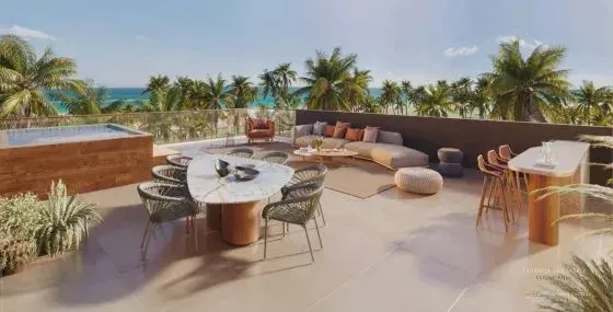 FLATS EM PORTO DE GALINHAS BEIRA-MAR | HABITÁ HOME RESORT | 3 QUARTOS 80M²