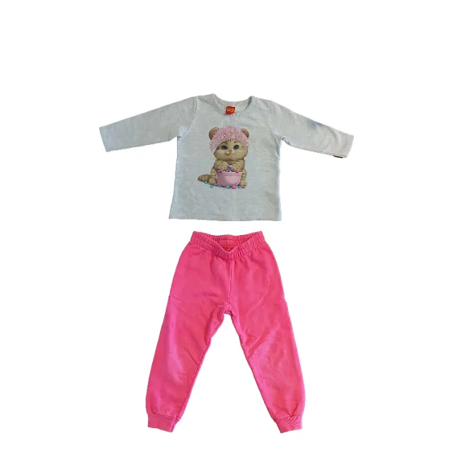 Conjunto moletom ursinho