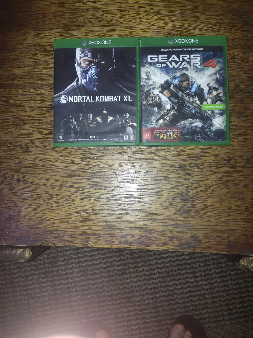 Mortal Kombat XL e Gears of War 4 - Xbox One