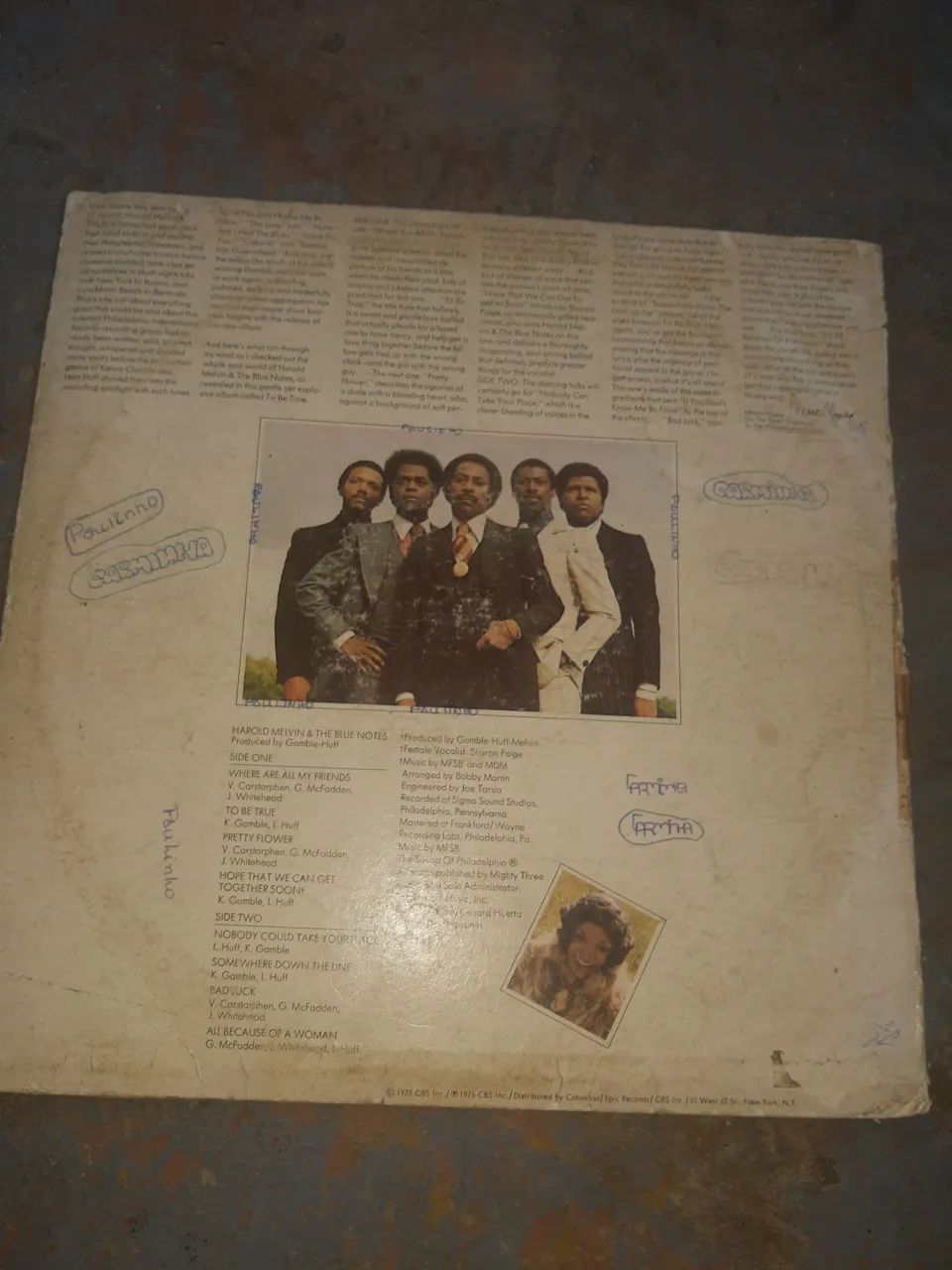 Harold Melvin & The Blue Notes - To Be True (Vinil) - Foto 2