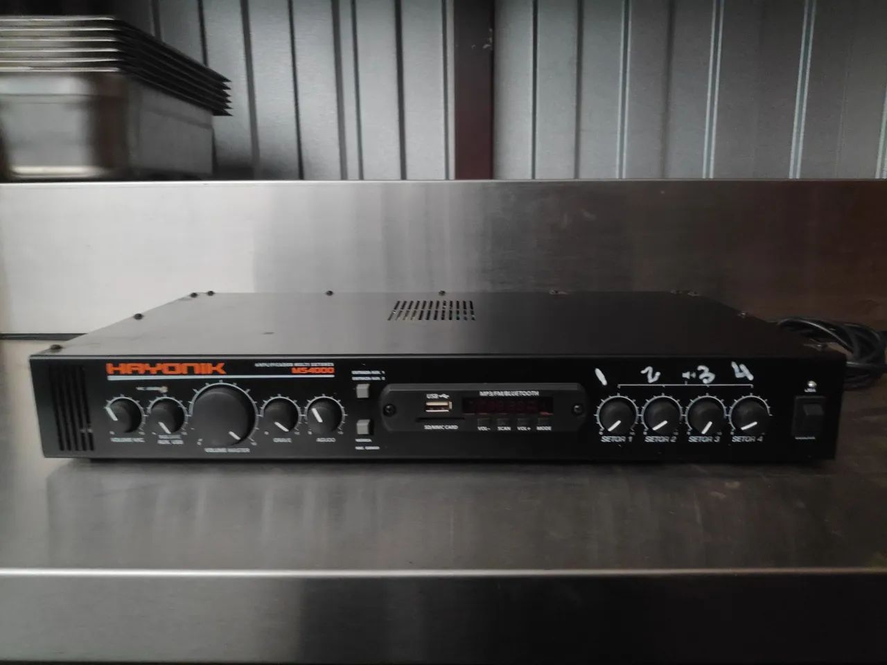 Hayonik MS-4000 4-Channel Amplifier