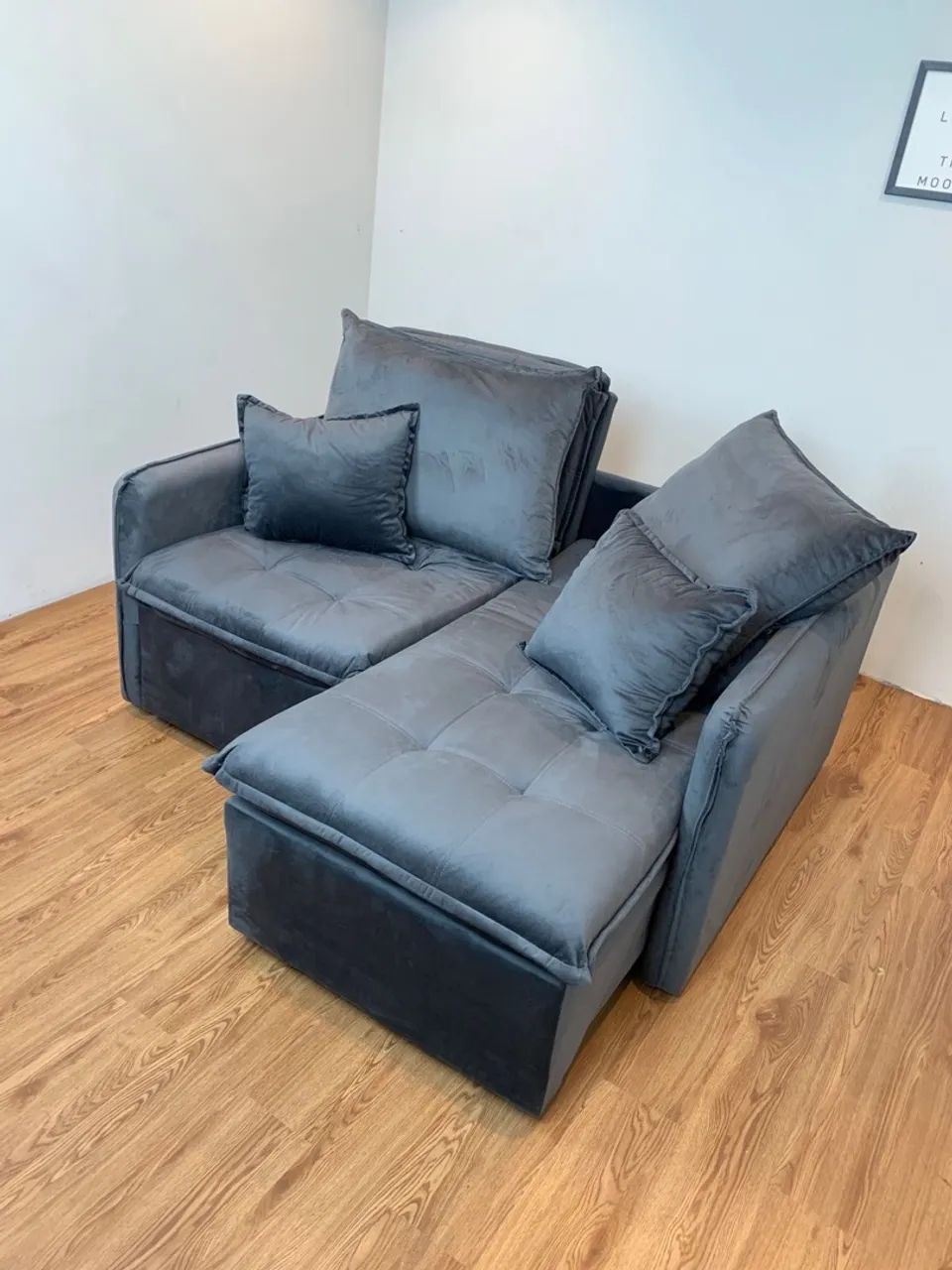 Promoção Sofá sem caixa 2,00 mts  pagamento na entrega - Foto 4