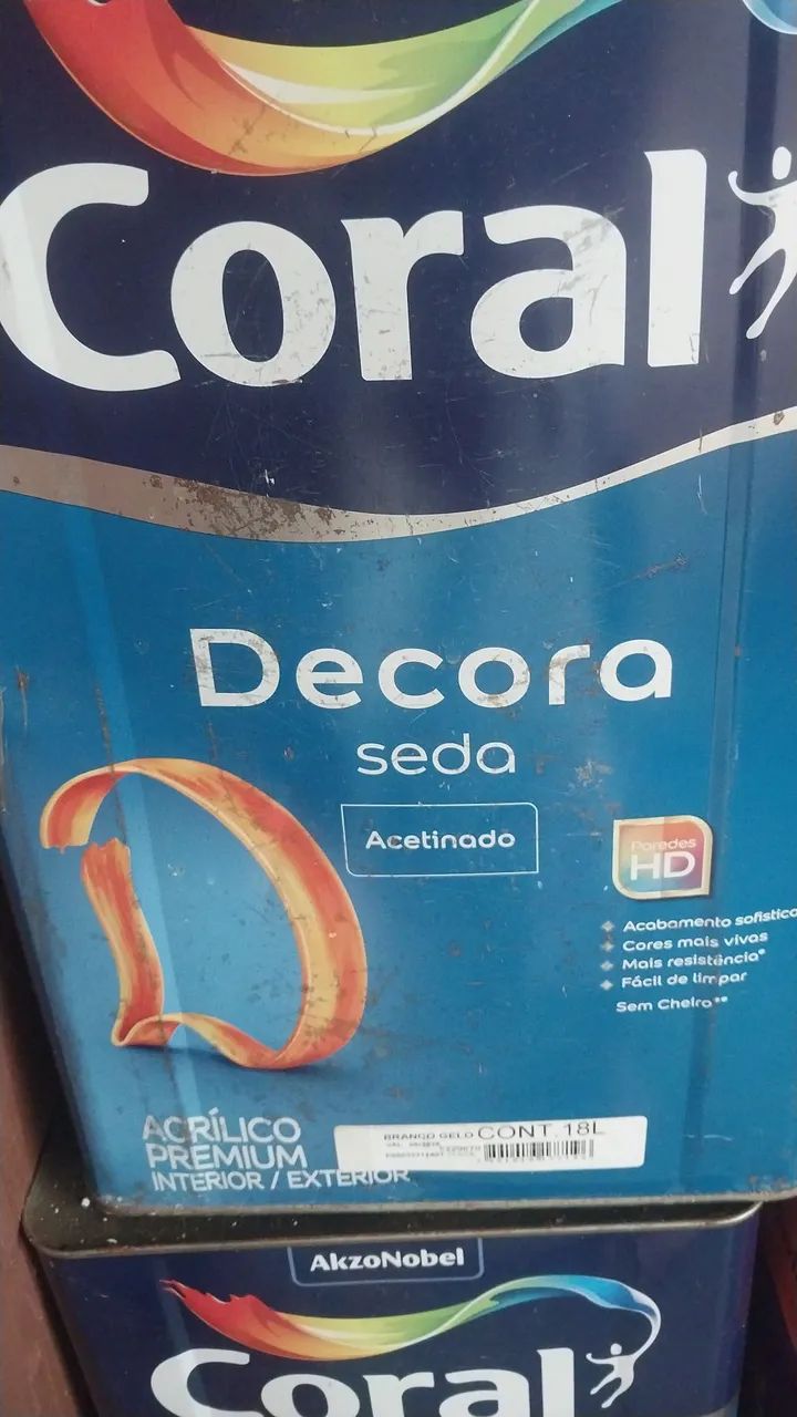 Tinta Coral Decora gelo