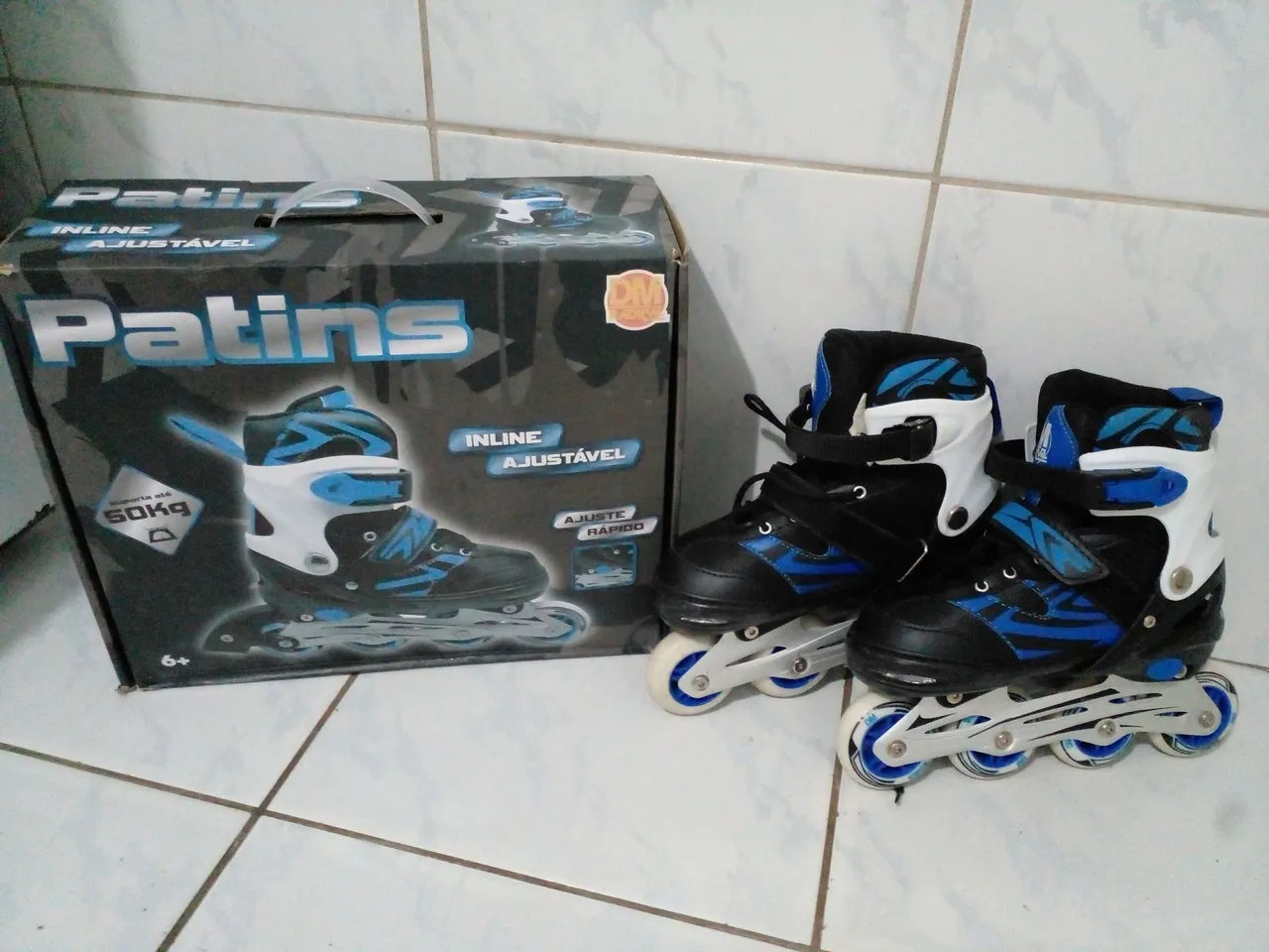 Patins Inline Ajustável - Conforto e Segurança