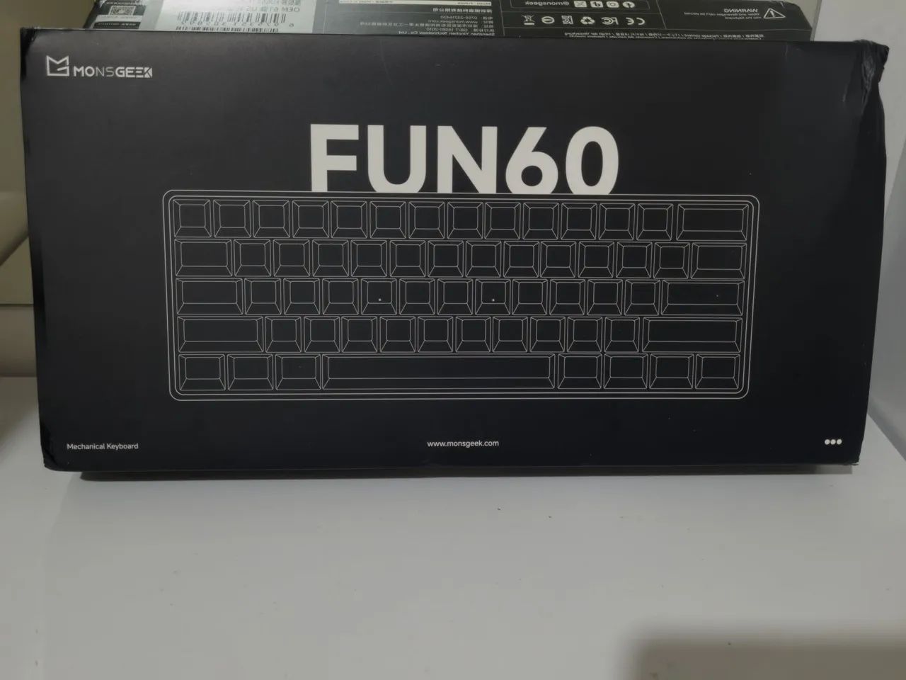 Teclado Magnético akko FUN60 - Novo