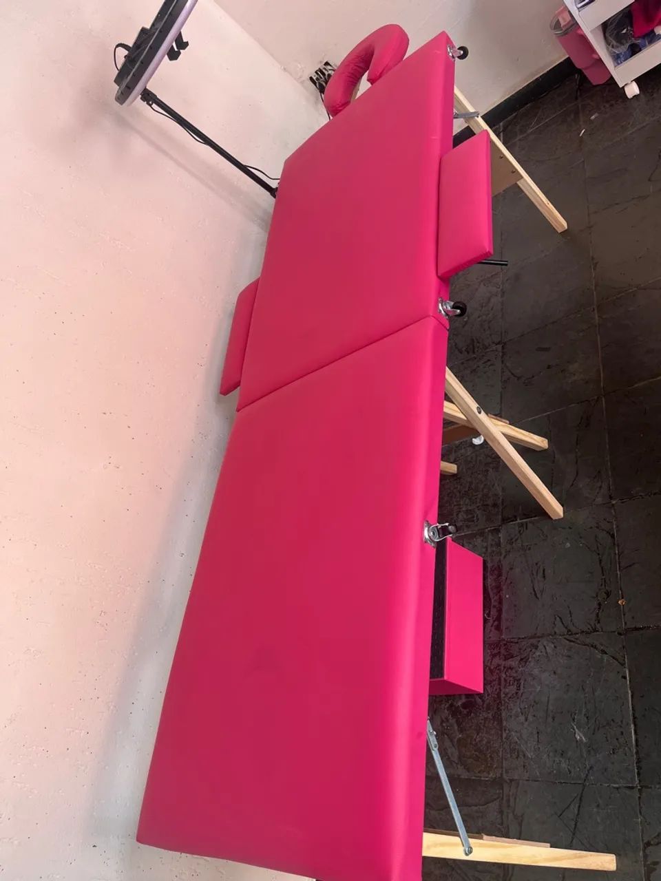 Maca de massagem maleta rosa - Foto 3