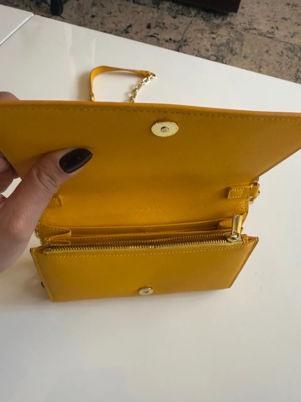 Bolsa Tory Burch Amarela - Foto 3