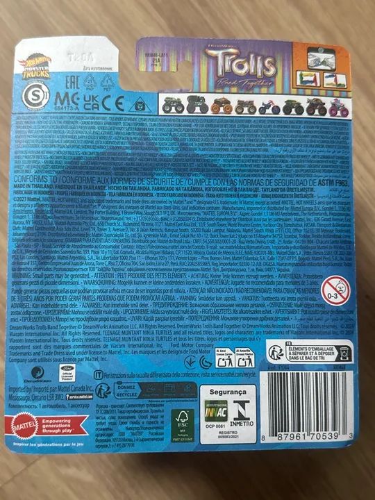 Hot Wheels Monster Trucks Trolls Poppy - Foto 4