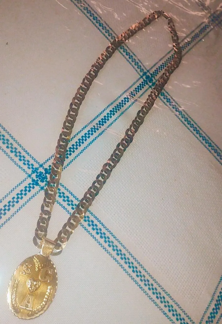 Cordão de PRATA banhado a Ouro Puro
