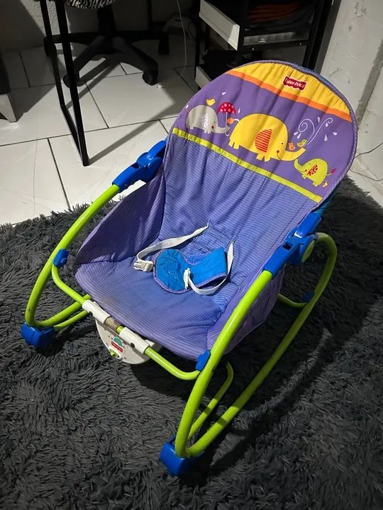 Cadeirinha de Balanço Infantil Fisher Price