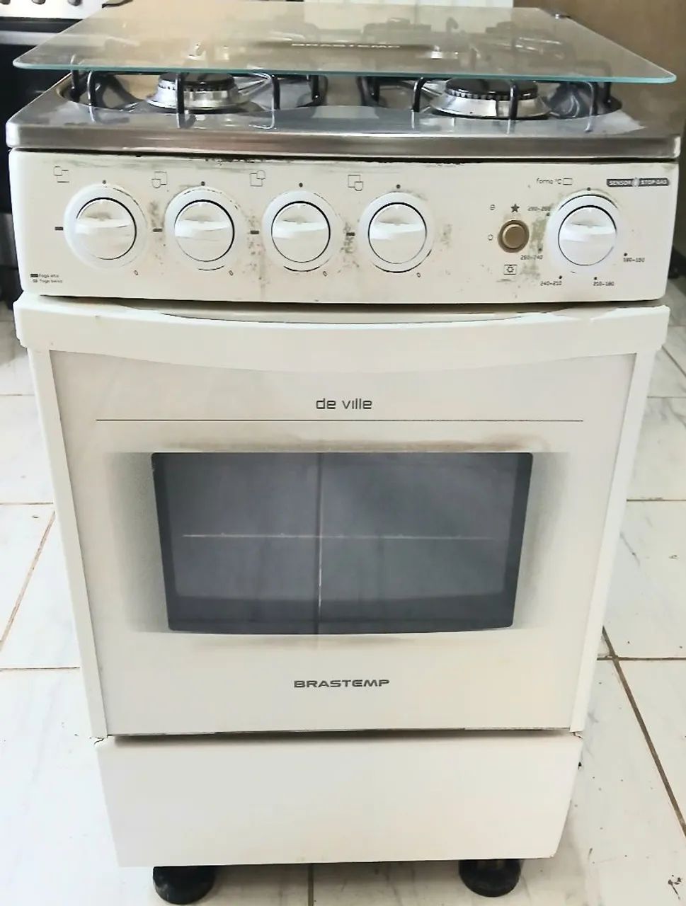 FOGÃO BRASTEMP 4 BOCAS (GÁS ENCANADO) - Foto 2
