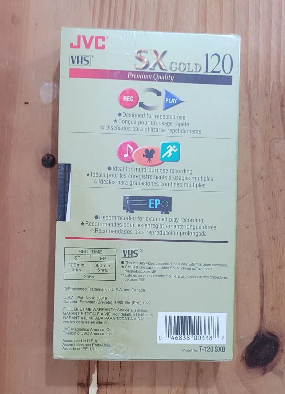 Fita cassete JVC SX gold - Foto 2