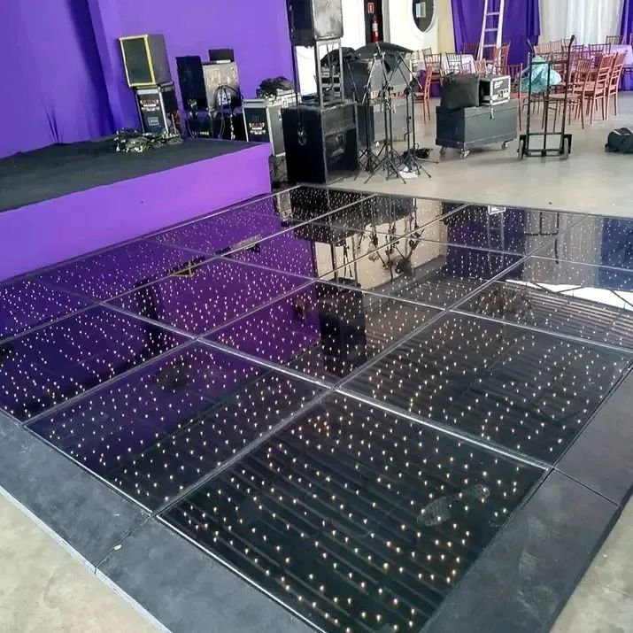 DJ Piso de Led Paris, Som Luz e Fumaça  - Foto 5