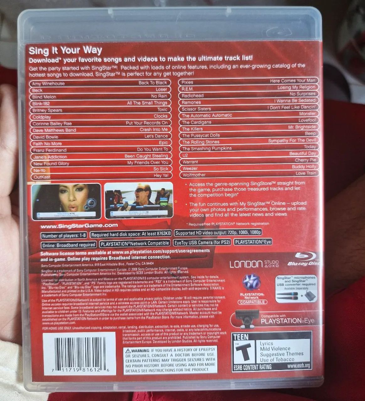 SingStar - PS3 (Faço olx pay) - Foto 2