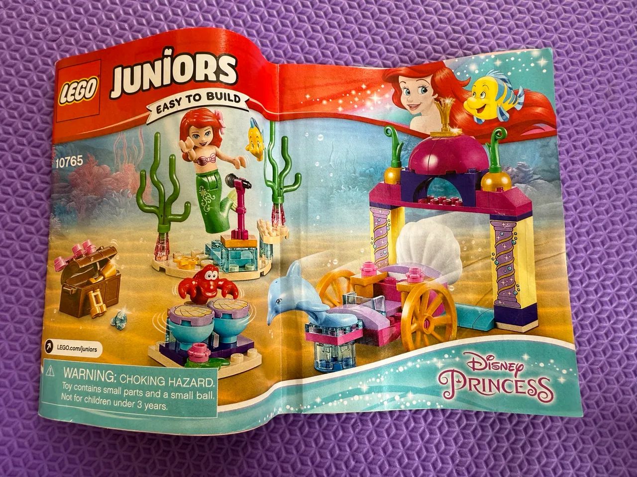 Lego disney Ariel a pequena sereia Juniors 92 pc - Foto 6