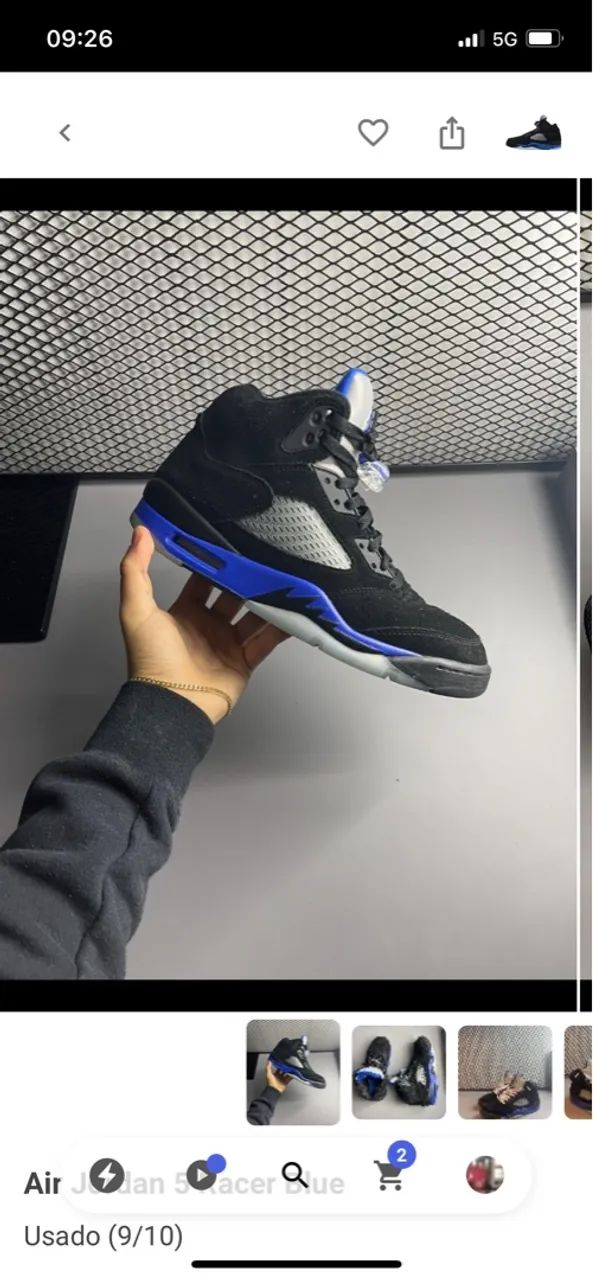  Air Jordan 5 Royal retro  - Foto 2