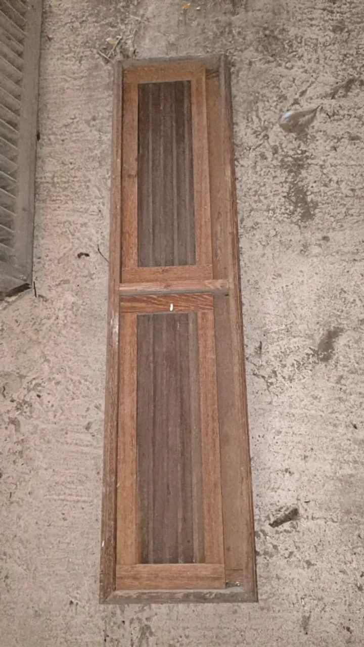 Bandeirola Veneziana Madeira Maciça 0,23x1,18m - Foto 5