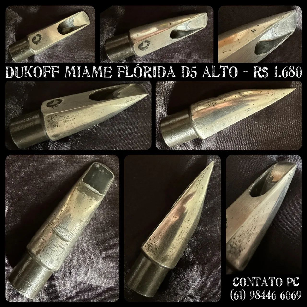 Boquilha Dukoff D5 Miami Florida - Vintage Raríssima