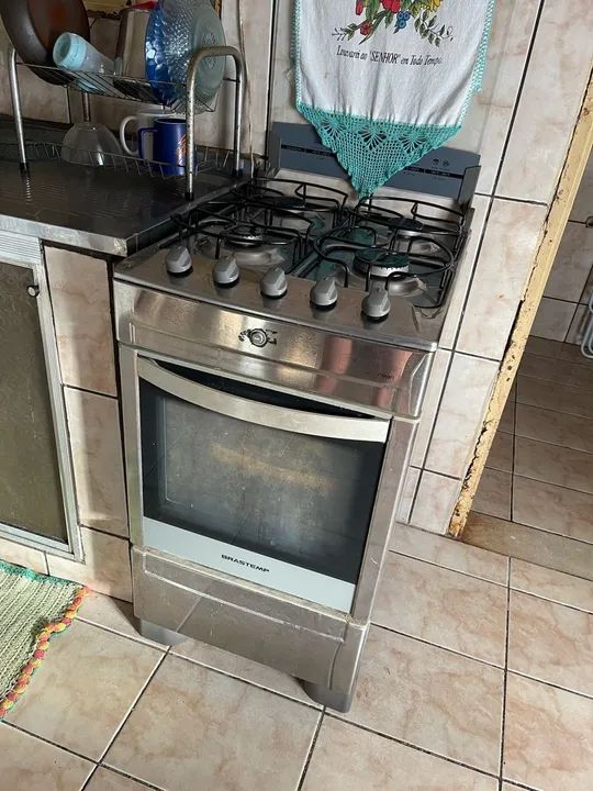 Fogão 4 bocas Brastemp em ótimo estado - Foto 2