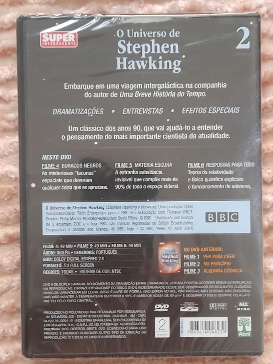 2 dvds da super interessante o universo de stephen hawking - Foto 4