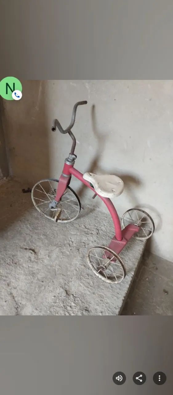 Velocípede antigo