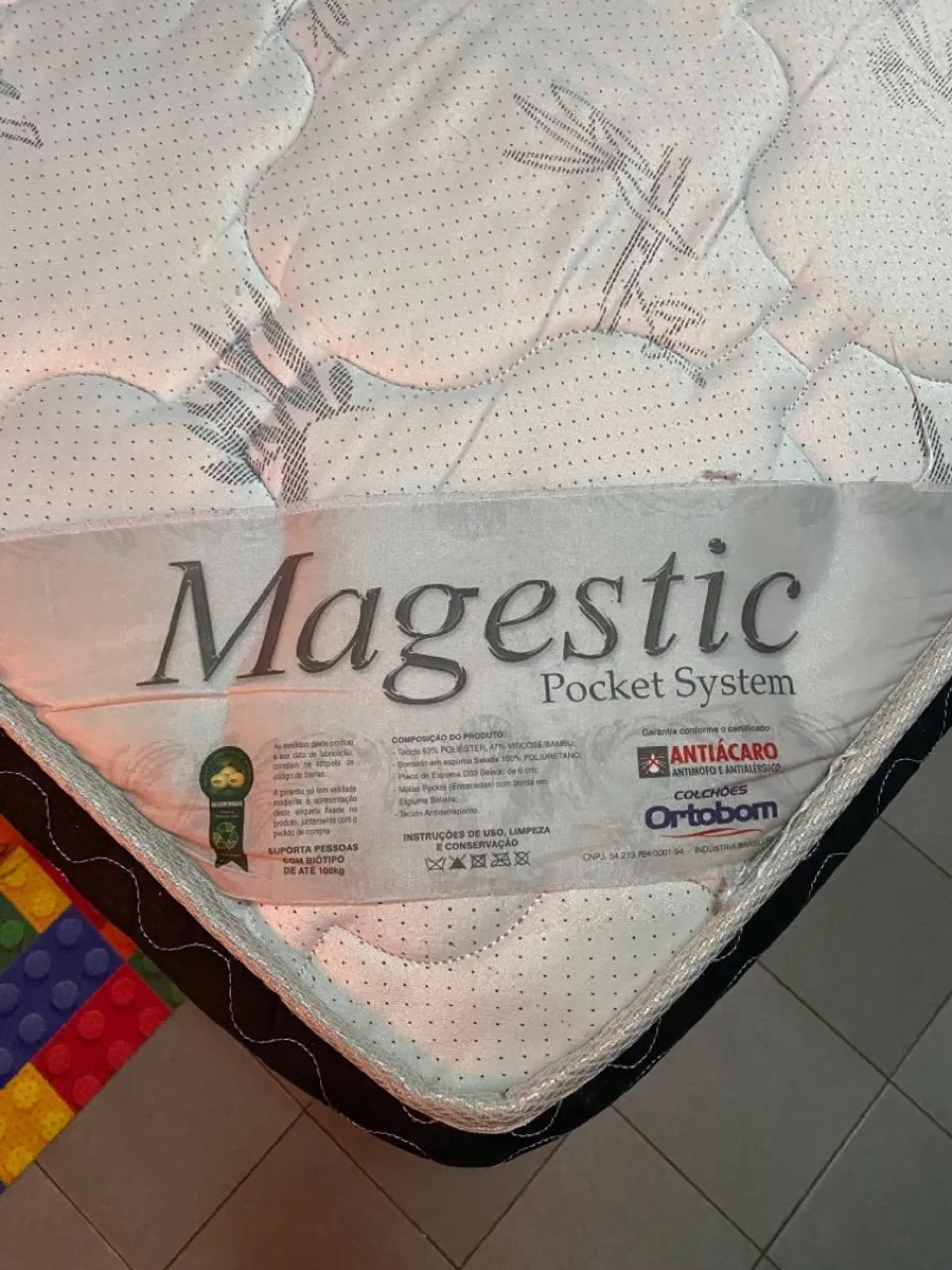 Cama Box Queen Majestic Orthobom - Foto 2