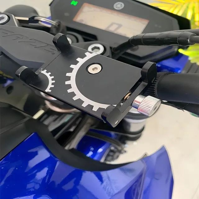 Suporte para Celular de Alumínio Motos e Biciclets  - Foto 4