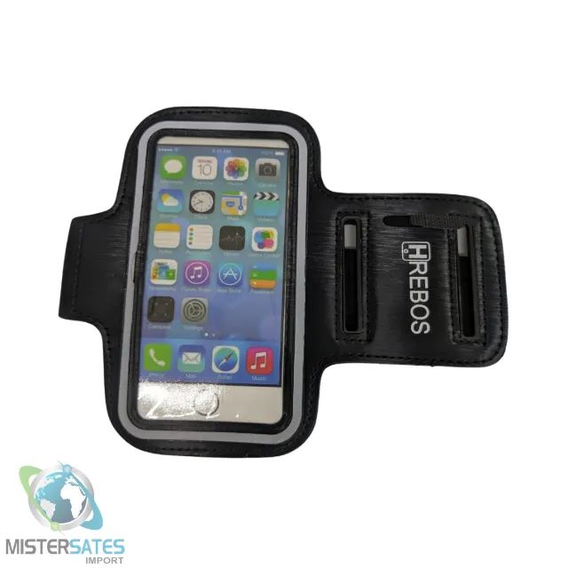 Suporte De Braço Celular iPhone Caminhada e Academia Media 15 cm x 7,5 cm - COD 800