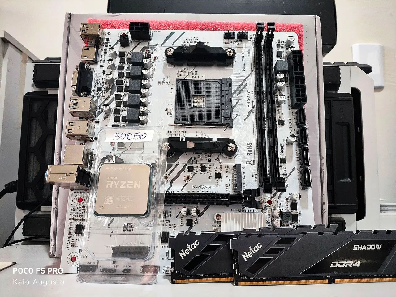 Kit Gamer AM4 - Ryzen + Placa + Memórias