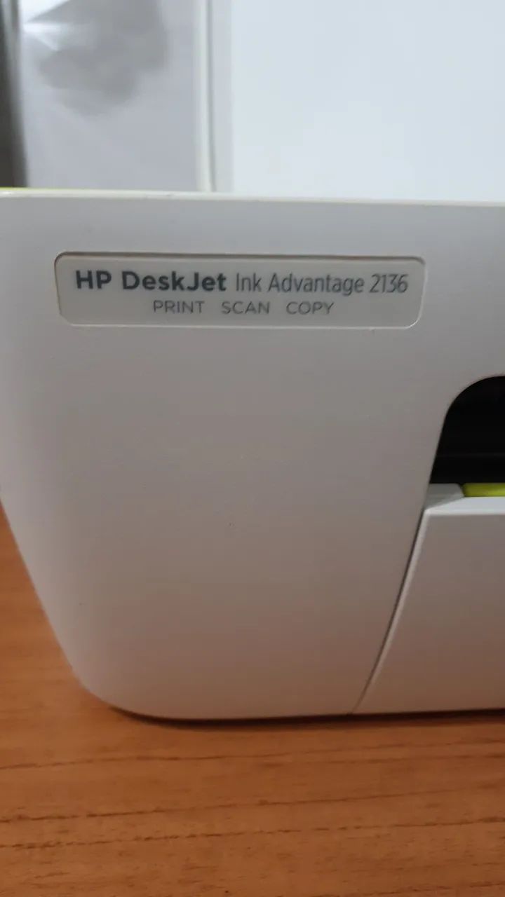 Impressora HP DeskJet Advantage 2136 - Multifuncional - Foto 4