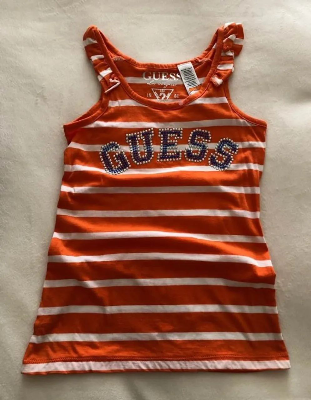 BLUSA GUESS 7 A 8 ANOS (NOVA) 