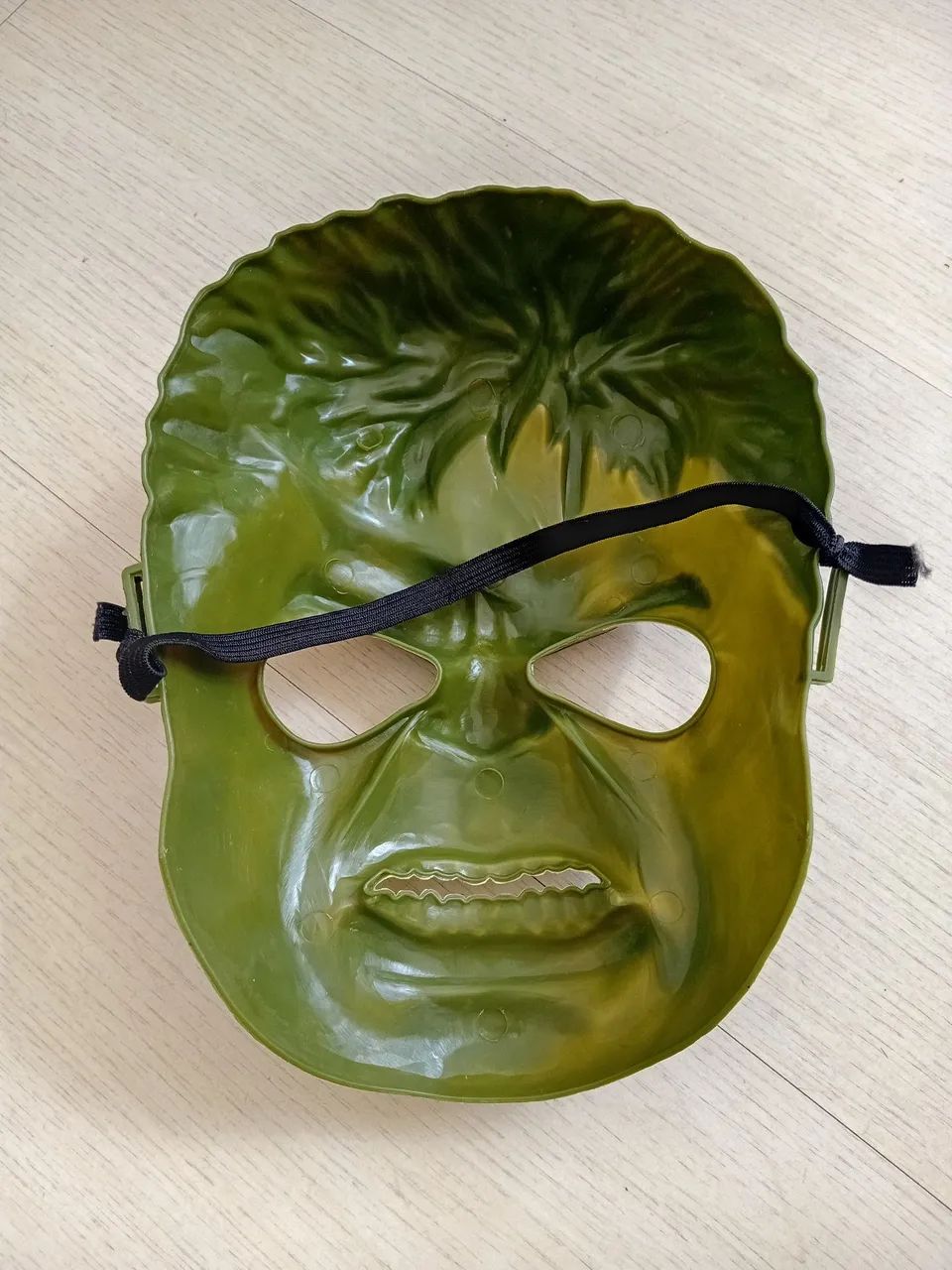 Mascara do Hulk verde de plástico  - Foto 3