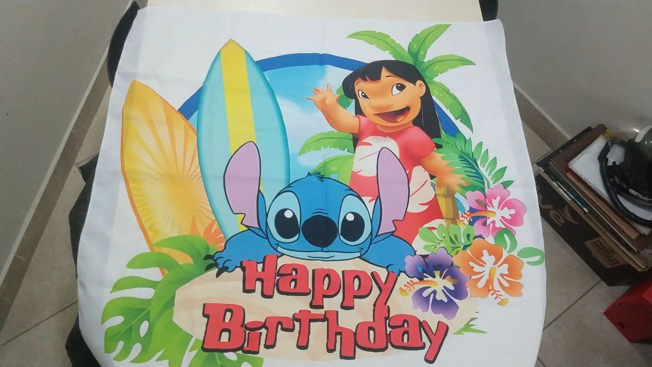 Painel para Festa tema Stich  - Foto 3