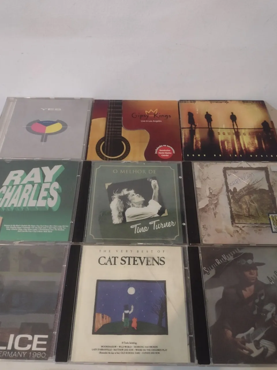 CDs diversos - Ray Charles, Tina Turner, Cat Stevens, etc.